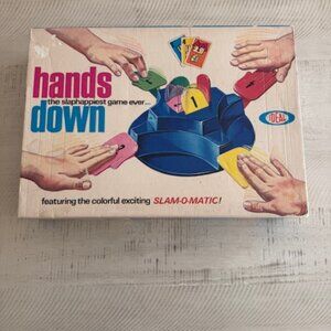 Rare, vintage 1964 Ideal Hands Down Game